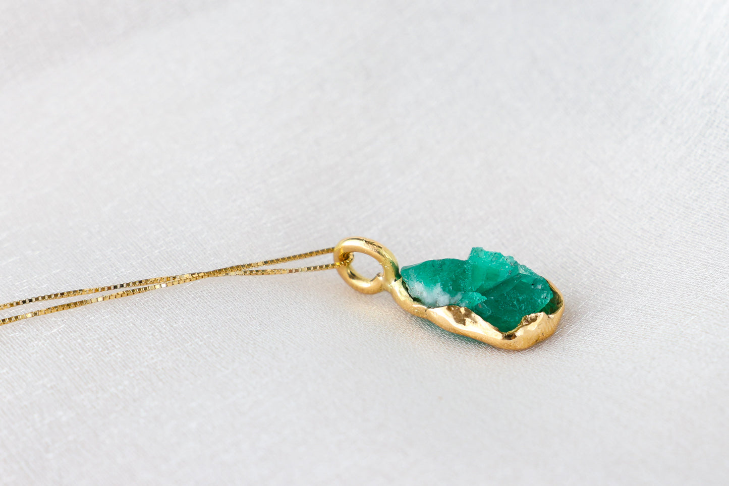 Killa Nuna – Emerald 18k Gold Pendant