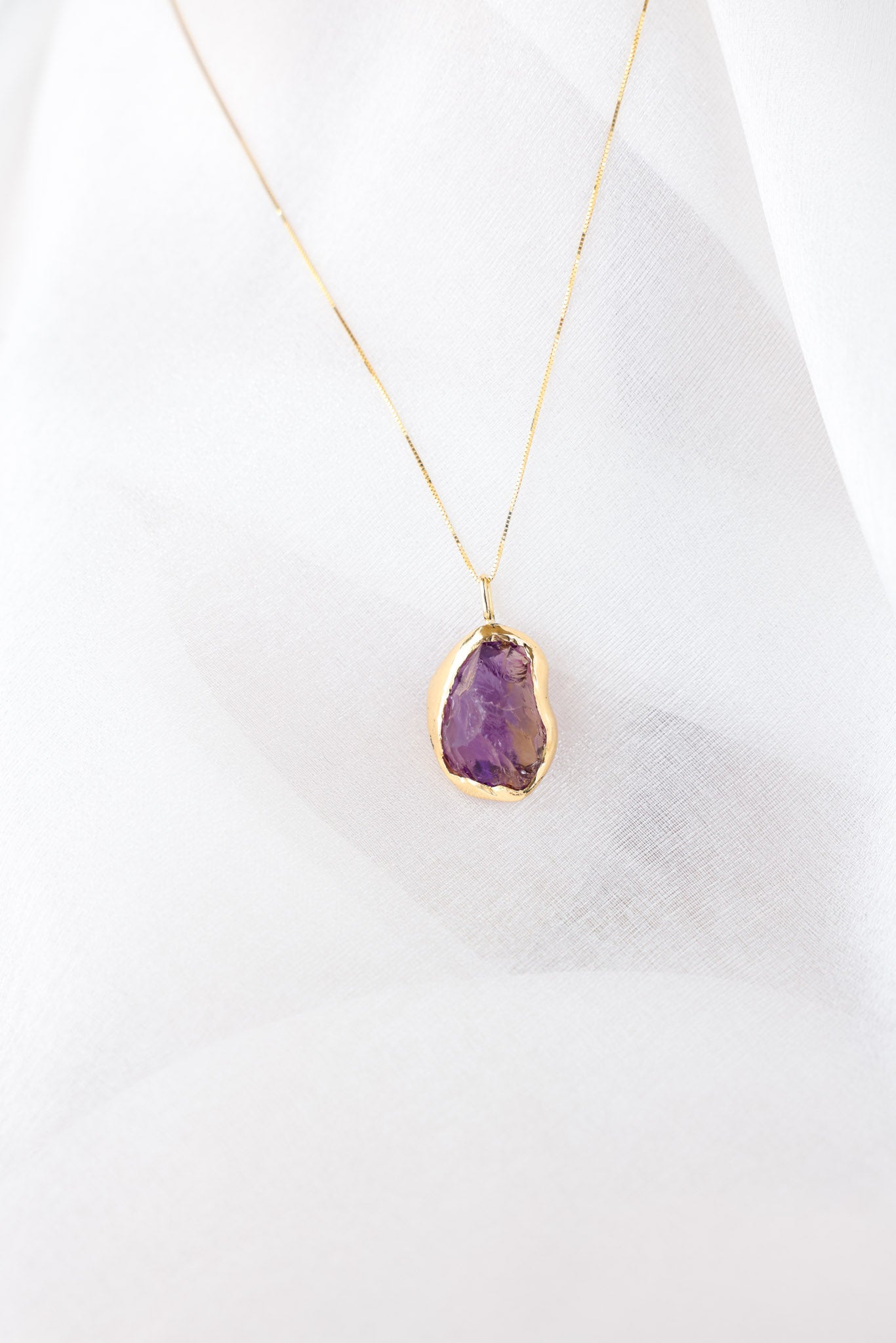 Alhena – Ametrine 18k Gold Pendant